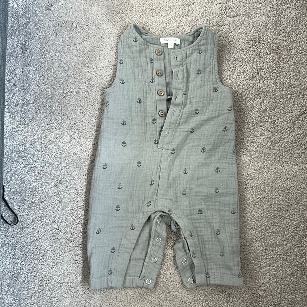 Rylee and Cru gauze singlet 0-3 months